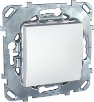 Выключатель без рамки Schneider Electric Unica 1-кл. белый